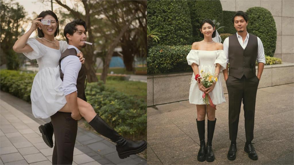 走出被離婚陰霾…華航林依晨再婚!「點頭嫁4年男友」帥尪正臉曝光