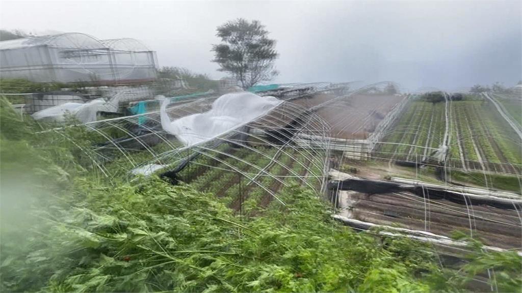 南投仁愛鄉臨時停班課　山區狂風豪雨肆虐