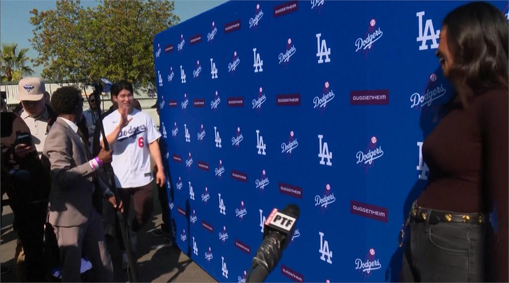 MLB(影)／道奇舉辦年度球迷會　韓籍新生力軍金慧成談為何選擇道奇