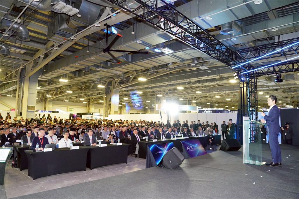 亞洲AI產業盛會「AI　EXPO　Taiwan」　開展湧入湧入千名產業人士