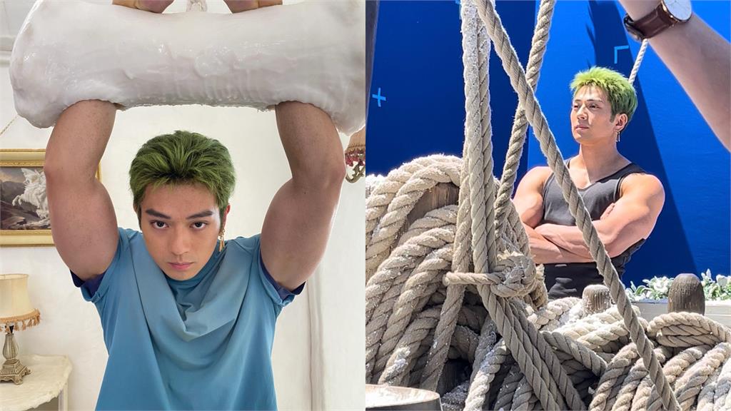 真人版索隆「體態升級」回歸！網見「爆肌麒麟臂」秒暈船：又大2個Size