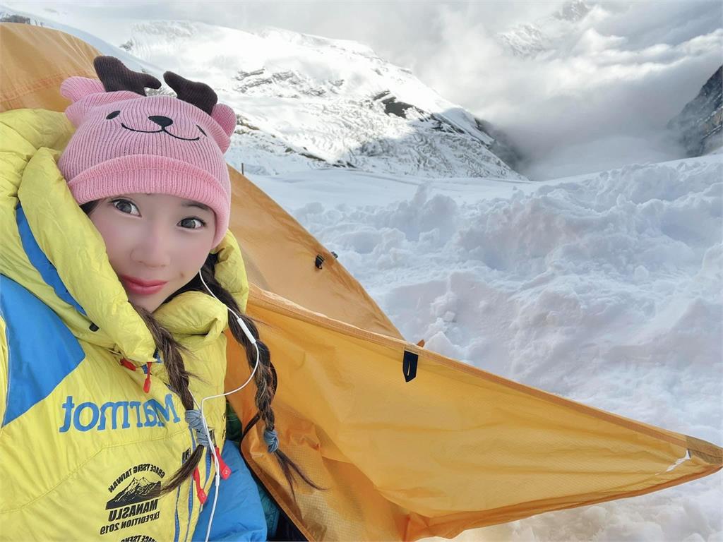 台灣登山正妹「冬攀K2」挑戰全球首例！曾格爾喊話：等我好消息