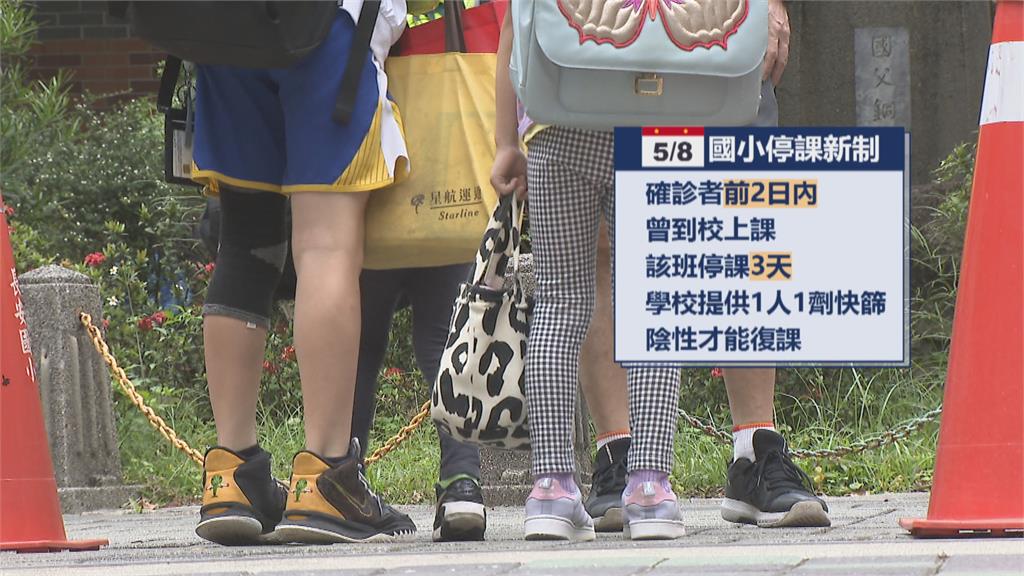 國小確診停課3天 家長憂童染疫寧願繼續請假