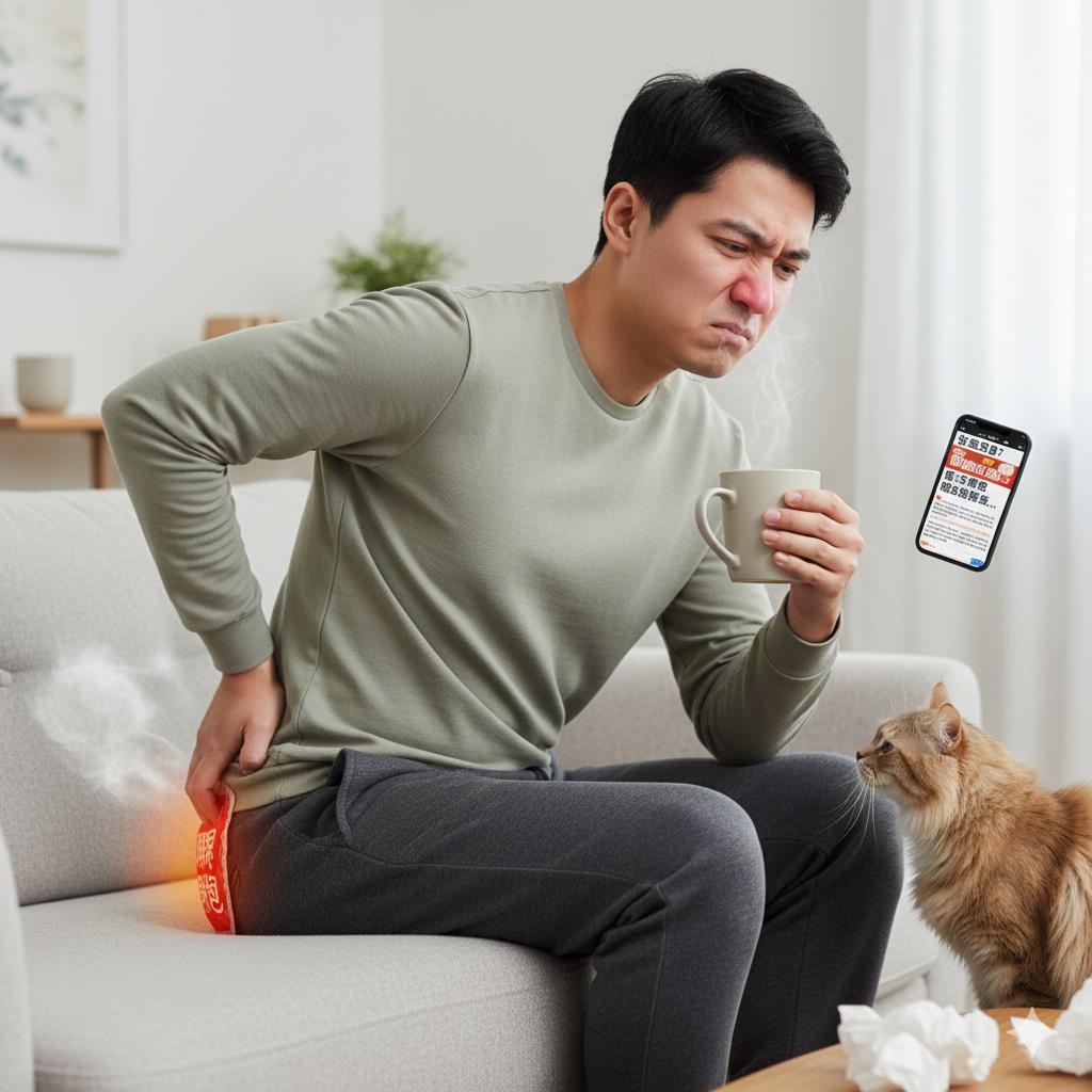 阿嬤喊「暖暖包貼屁溝」過敏鼻秒消失！醫認證：督脈通了、眼睛明亮