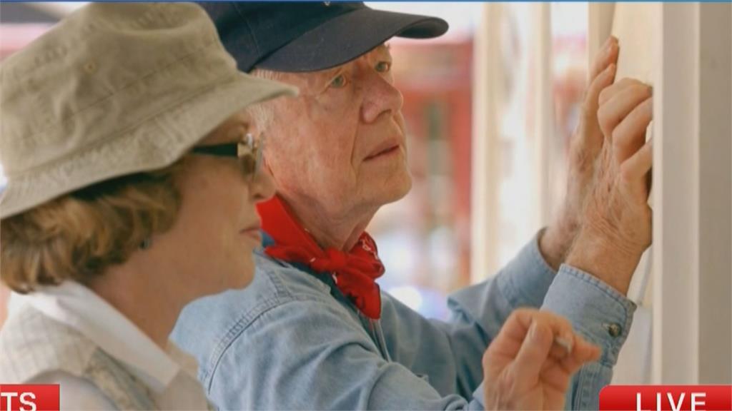 美國首位人瑞前總統! 卡特歡慶100歲許願「投票給賀錦麗」