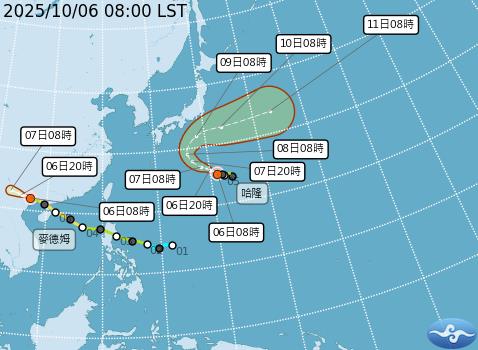 「哈隆」颱風今恐增強為中颱?東北風報到…降溫轉雨時間點曝光!