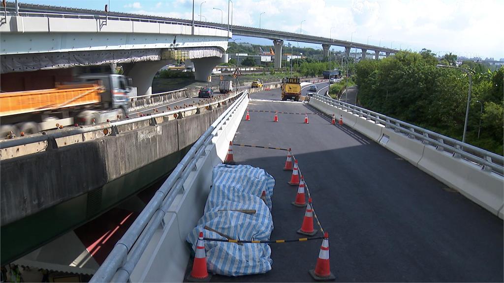 改善工程進度超前！　國1五股交流道拚10月底通車