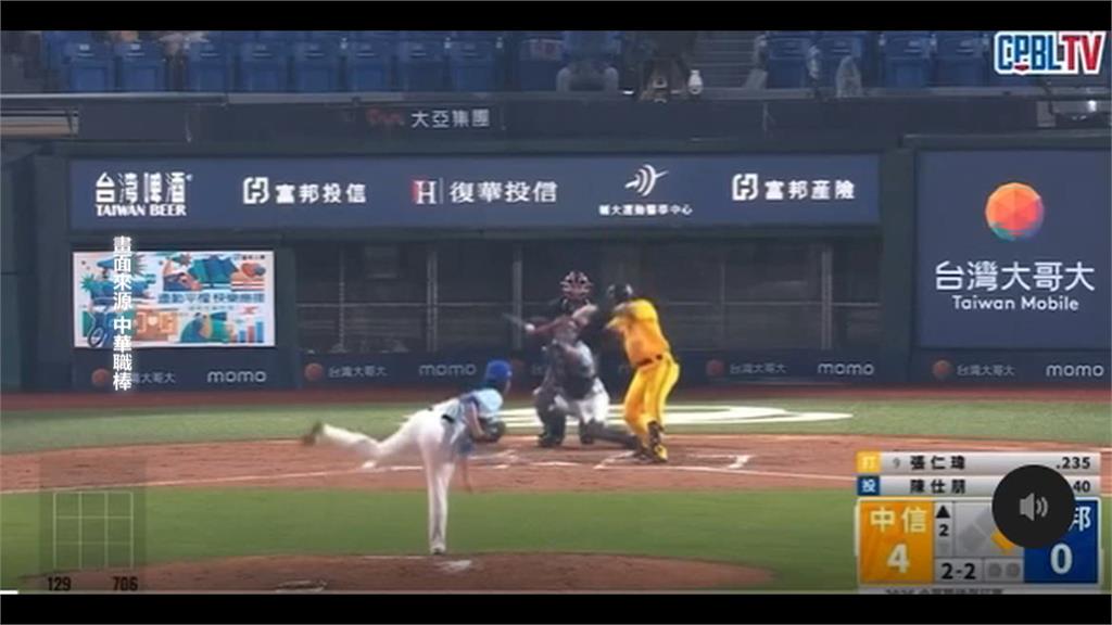 球場驚魂!中職張仁瑋界外球 砸中6歲童眼部濺血!