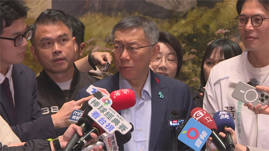 柯文哲父子同桌吃飯「全是陳佩琪擺拍」？他見「驚人1細節」傻眼：饒過兒子吧