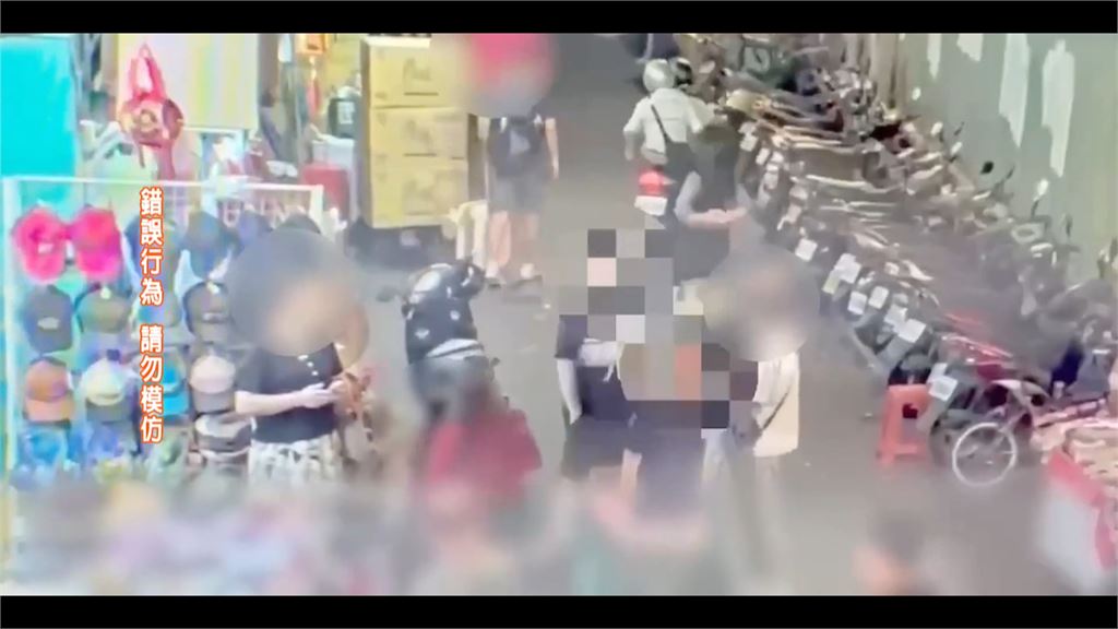 艋舺夜市2打2！2醉男沿路叫囂　2人看不下去持棍攻擊