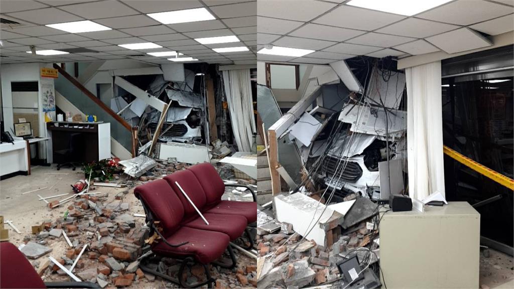 三立採訪車「撞進彰化銀行」10人受傷送醫！9秒「失速暴衝」畫面曝光