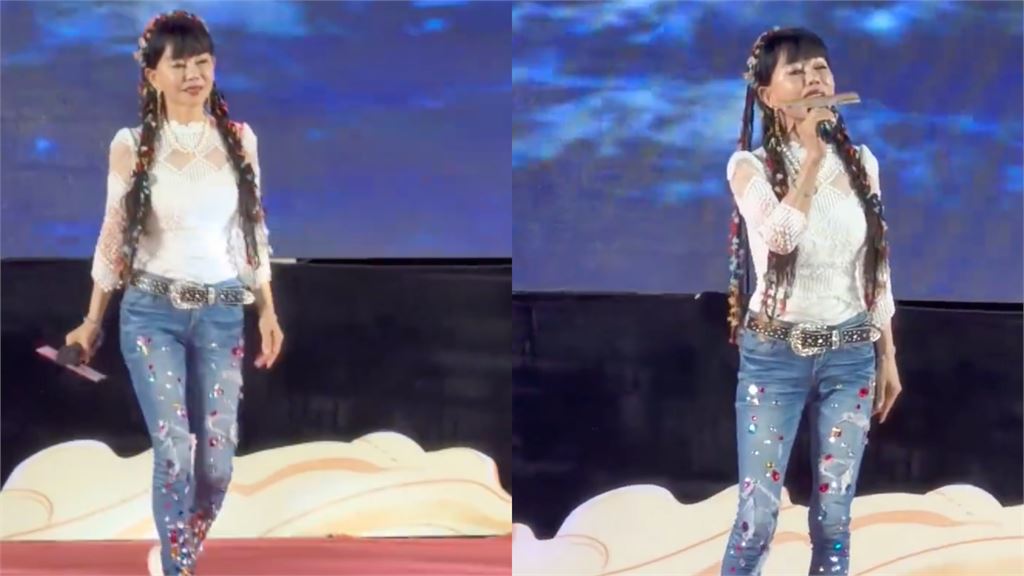 64歲狄鶯赴中國商演「真實狀態」衝熱搜！台上扭腰與昔「淚崩」成強烈對比