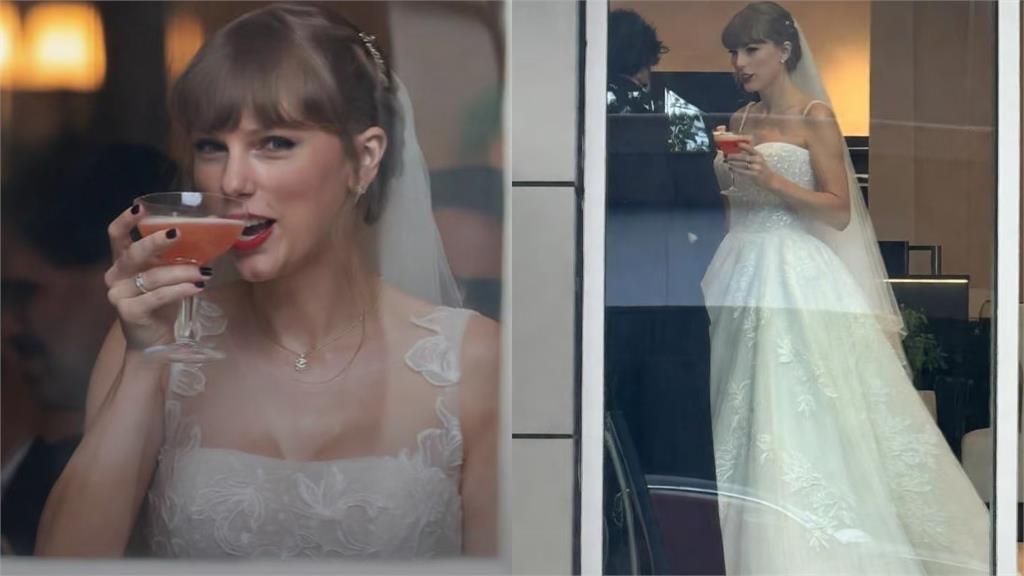 泰勒絲結婚了粉紅看板宣告「新婚時代」！白宮送上「川普式祝賀」網：破冰了？