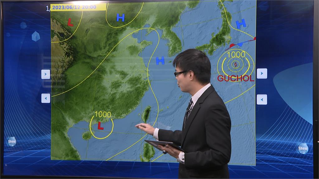 週六前全台慎防大雨 嘉義以南發布大雨特報