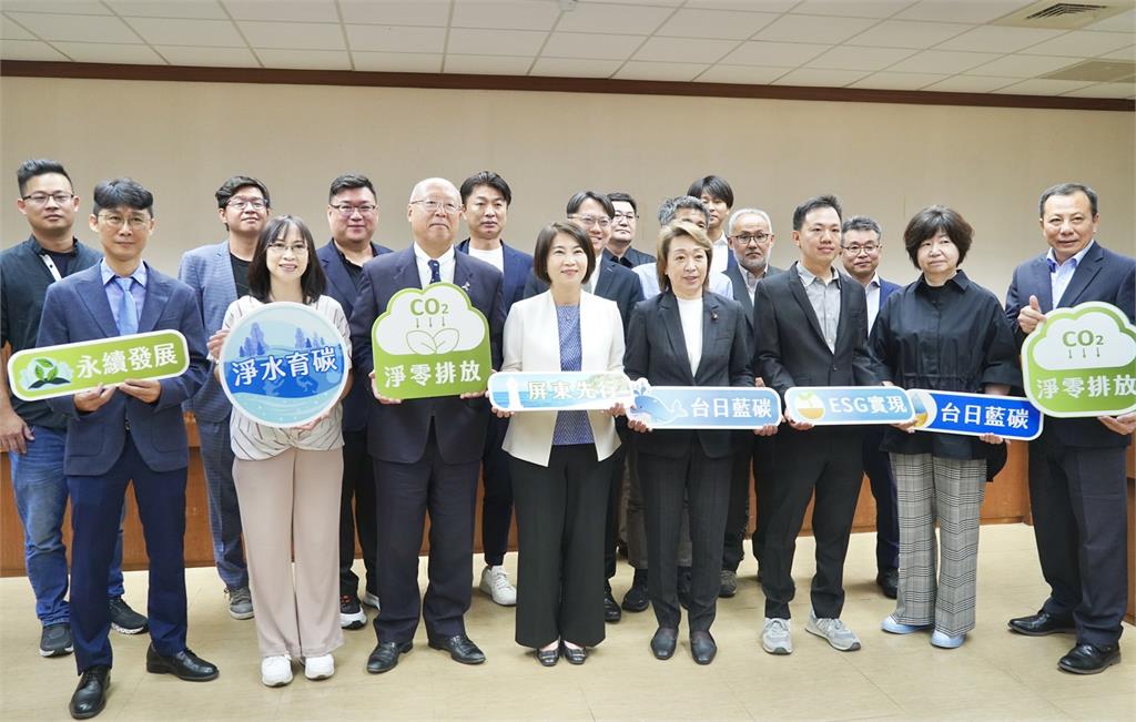 快新聞/日參議員橋本聖子拜會周春米 雙方就藍碳科技等議題交流