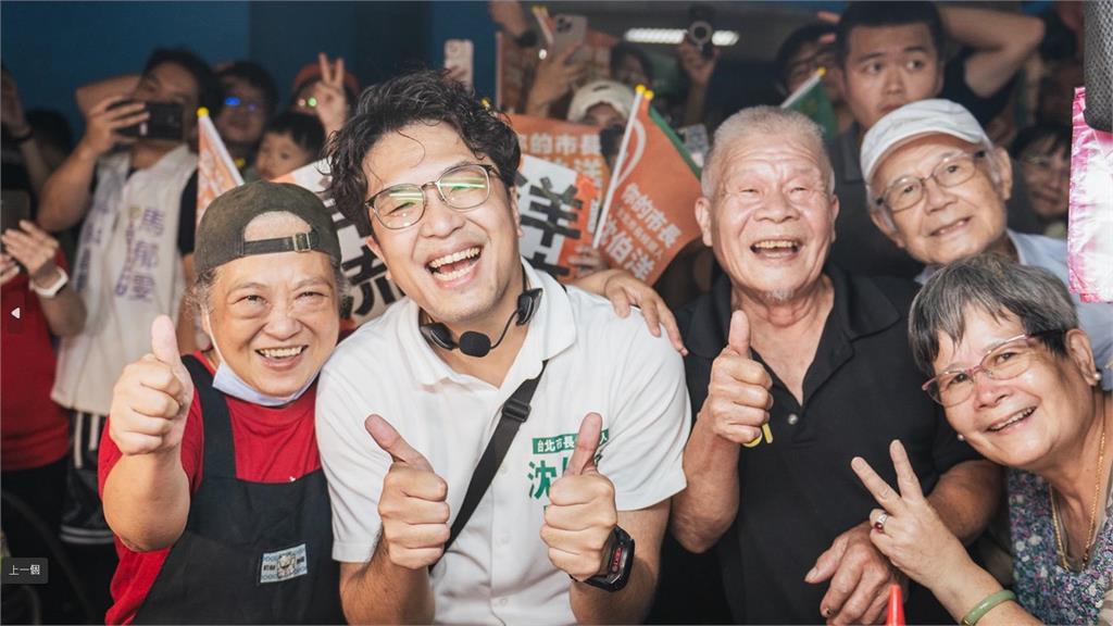 快新聞／沈勢驚人！「洋流」席捲公館夜市　沈伯洋回母校遭學生擠爆