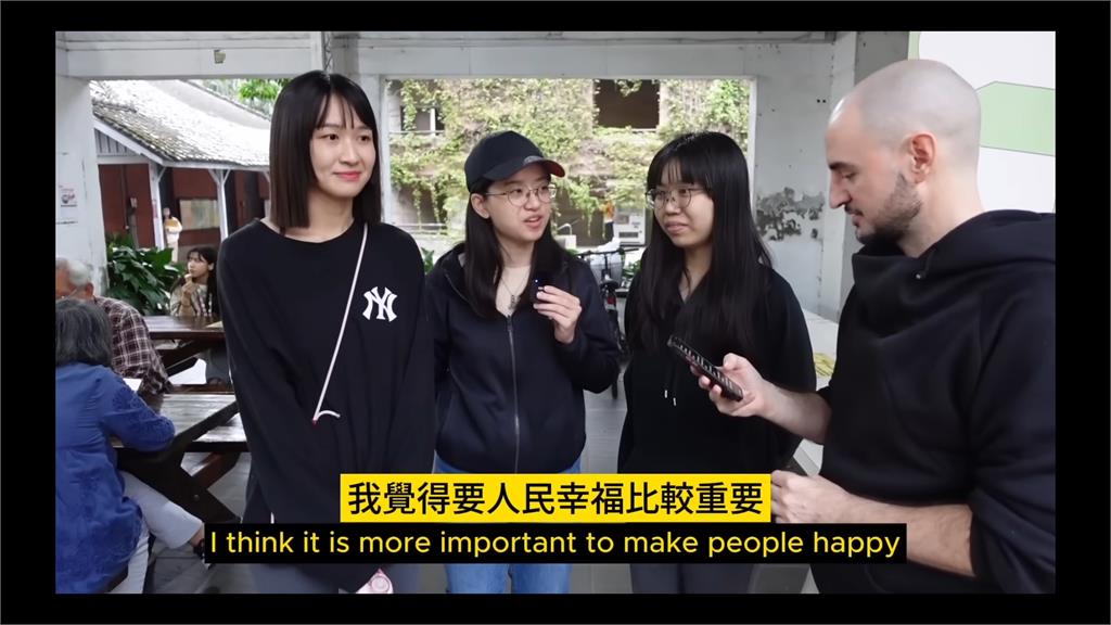 中國威脅近在眼前!愛台網紅卻見民眾「賣台發言」 直言:我非常失望