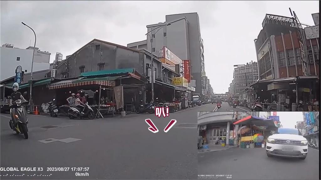 惡人先告狀?汽車駕駛不讓行人 用「超瞎理由」提告騎士