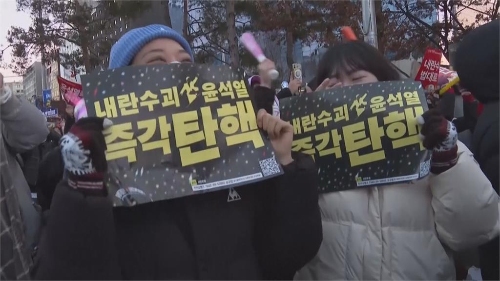 彈劾尹錫悅案終過關! 南韓民眾街頭嗨翻狂歡