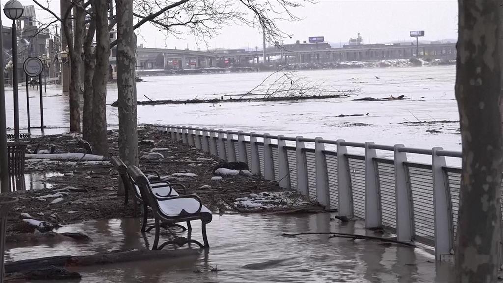 美國暴風雨釀洪災　低溫、降雪再重創　3州進入緊急狀態