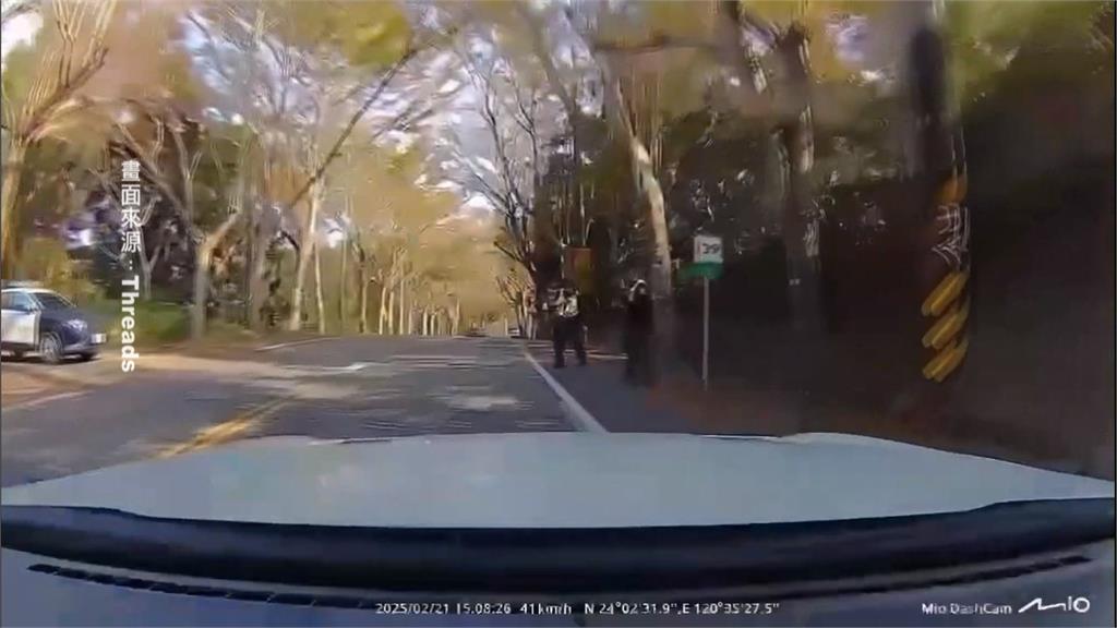 被套路? 彰化139縣道遇前車讓路超車慘挨罰