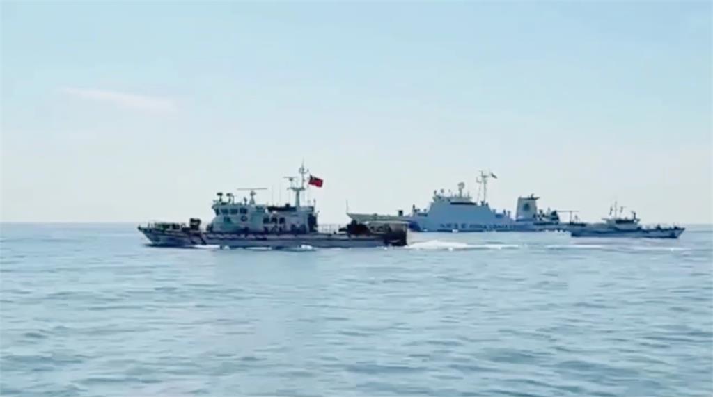 中國海警船３天４度侵擾金門海域　海巡署：併行監控驅離