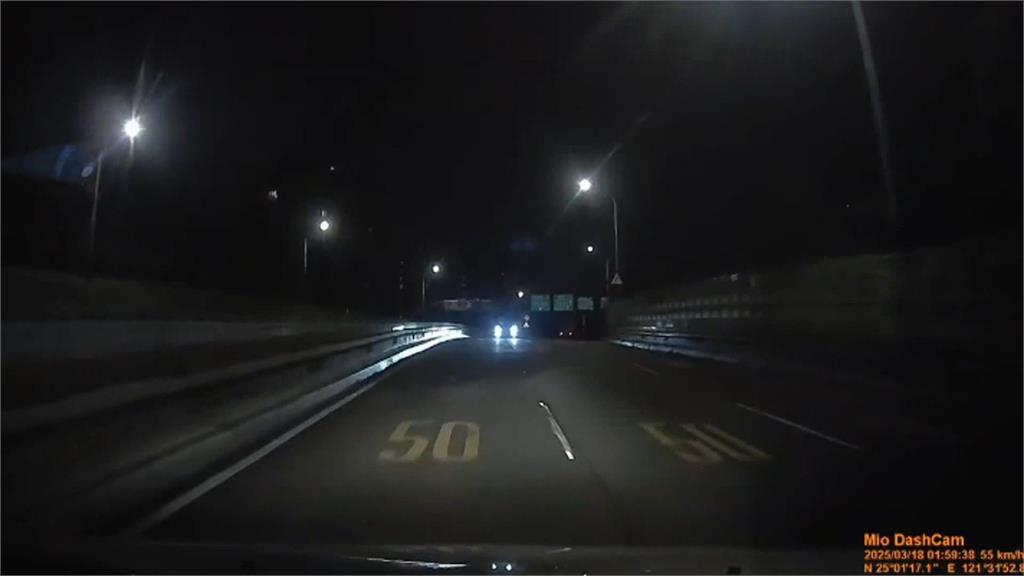 驚險! 環保局人員深夜稽查遭逆向追撞 警竟問:是否看到車牌