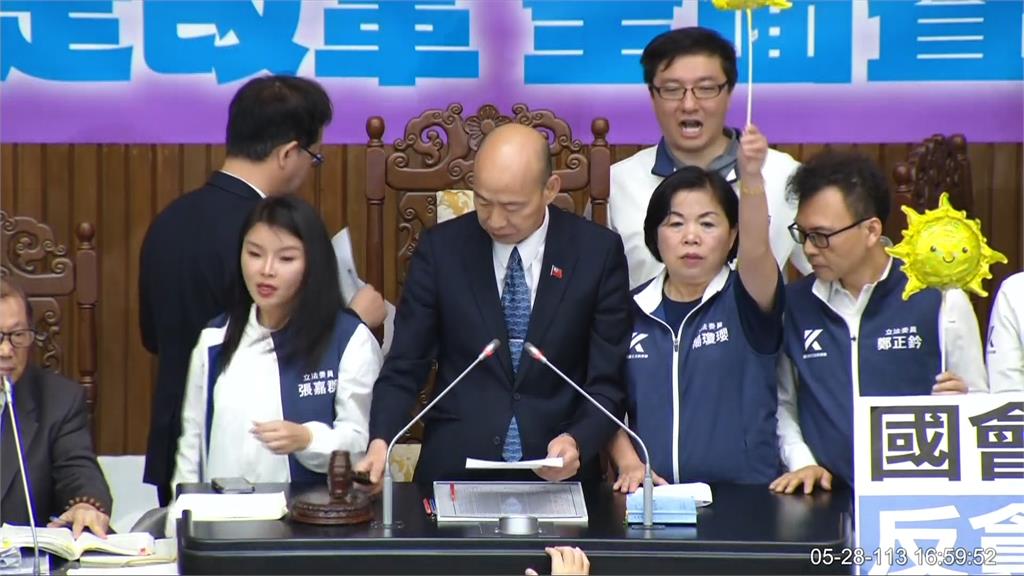 藍白國會擴權強行三讀 民進黨團:一定會聲請釋憲
