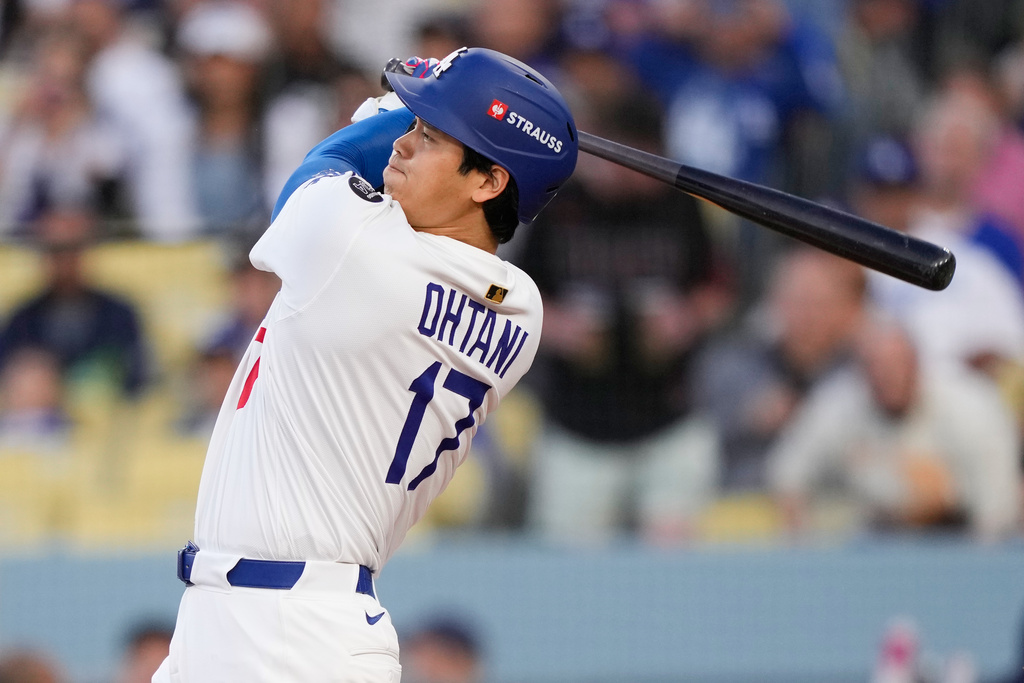 MLB／道奇大谷翔平單場雙響砲打瘋了！超遠454英呎炸裂兩分砲8比0領先