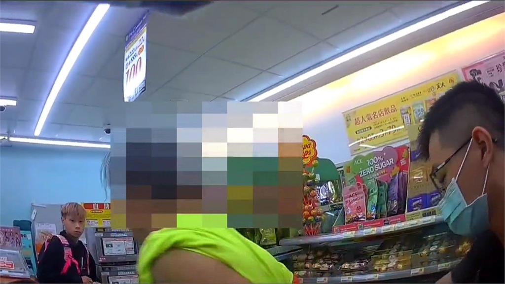 通緝犯遇警心虛躲超商 逃竄搗亂物品仍制伏
