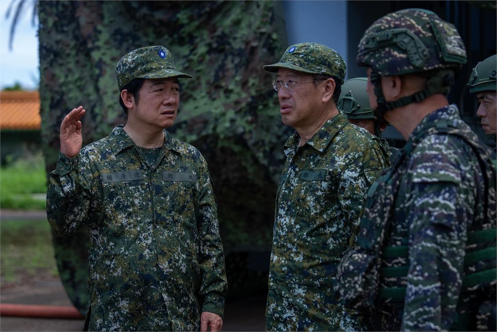 快新聞/穿迷彩軍裝視導漢光演習 賴清德肯定國軍:投入最大心力執行任務