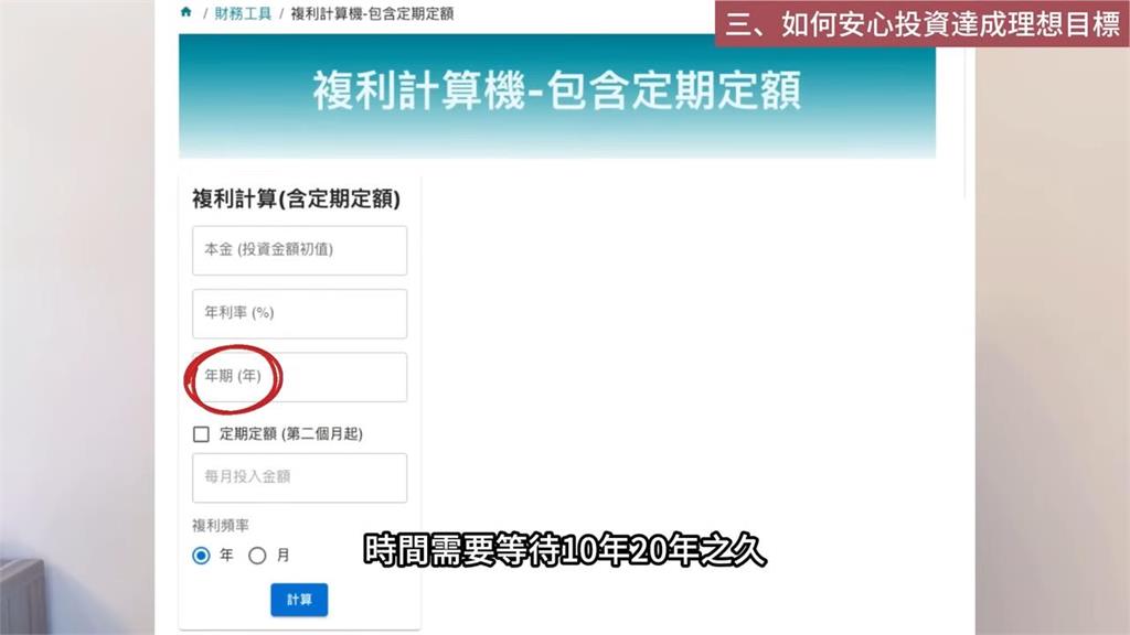 提早退休享財富自由不是問題!每個月小錢投資 專家:20年後獲利1000多萬