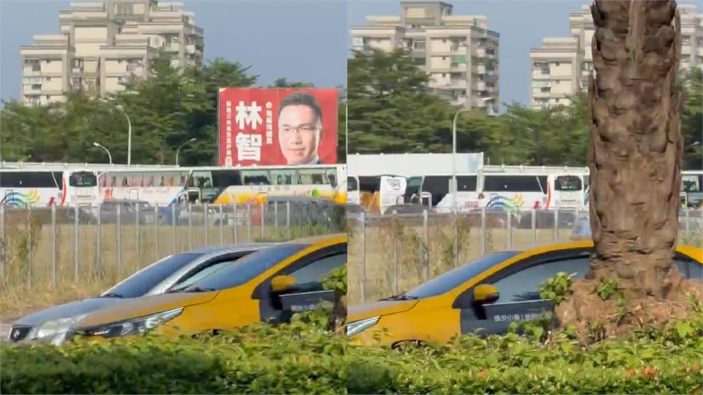 快新聞／柯志恩鳳山造勢喊破萬「周邊全是遊覽車」？網酸：聽說到6點有便當