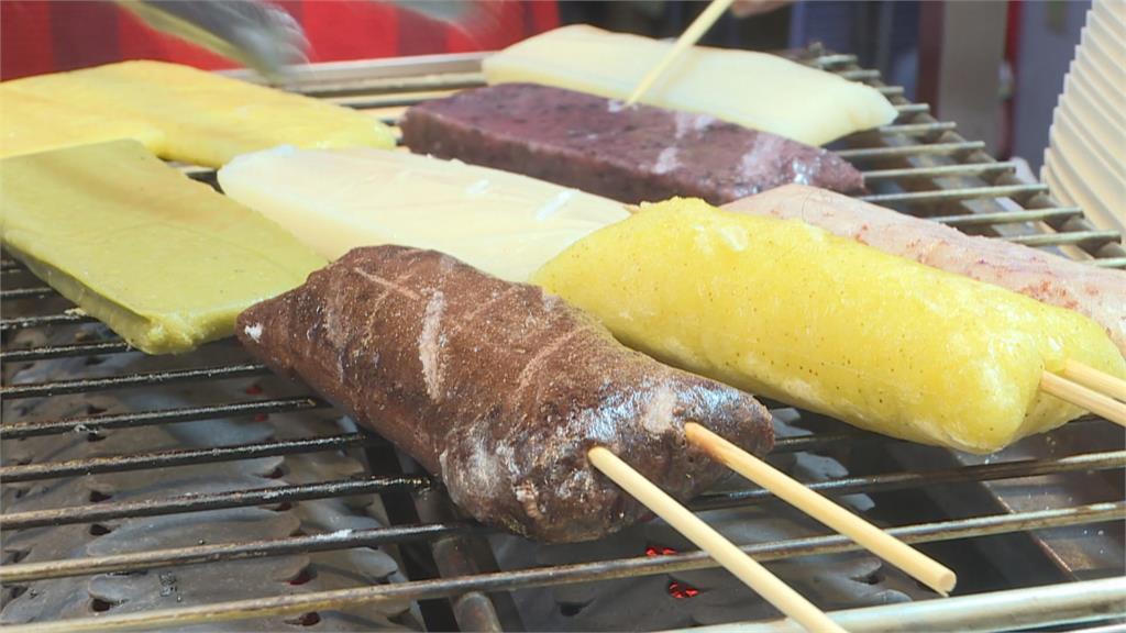 改良烤麻糬、澎派海鮮粥 東大門夜市超人氣美食