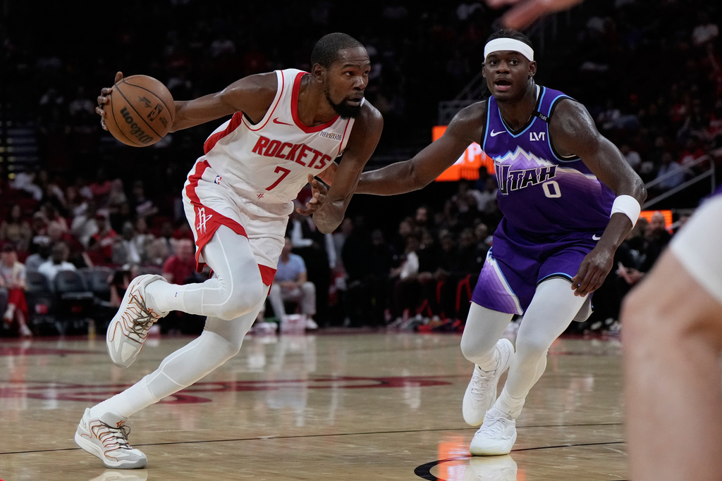 NBA/火箭亟需控球後衛! KD不排除和前雷霆搭檔重聚
