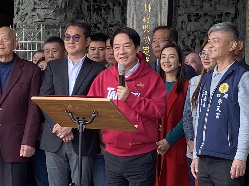 快新聞/人氣夯!走訪雲嘉發放福袋 賴總統示警:中國併吞台灣企圖未改變