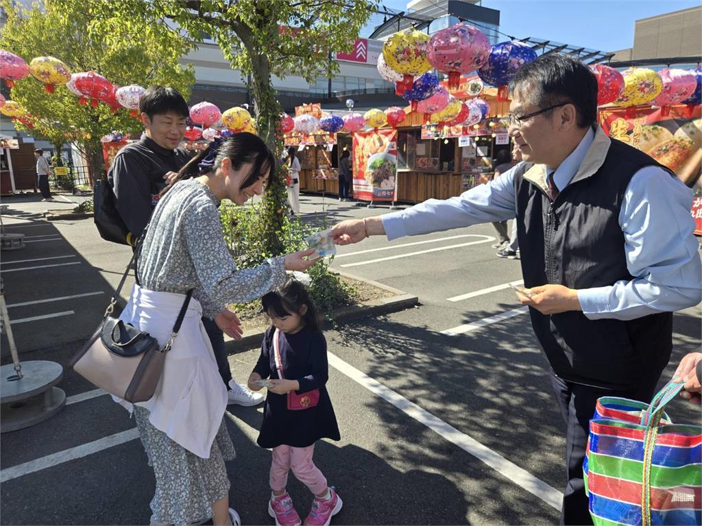 快新聞/台灣祭10週年登日!「台南味」攻佔晴空塔 黃偉哲親發試吃