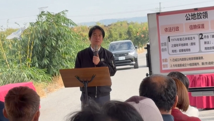 總統賴清德下鄉說明國政　提高國防預算要打造一座台灣之盾