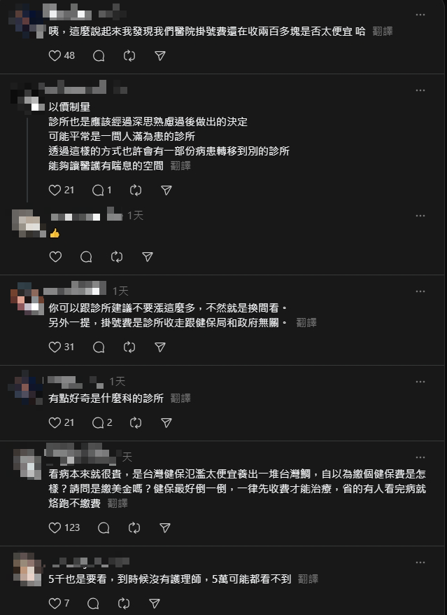 門診掛號費從250漲到「這數字」超傻眼!遭網嗆:台灣健保把你寵壞