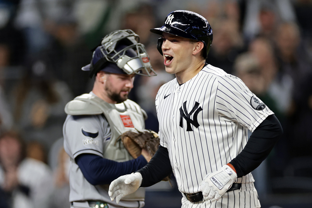 MLB(影)/米飯哥單場雙響砲解鎖「單季40轟」里程碑!追上賈吉寫洋基罕見紀錄