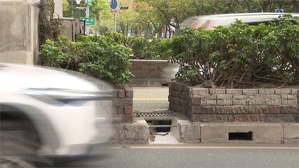 危險!女童貪方便不走斑馬線 穿越「閘道排水孔」挨撞