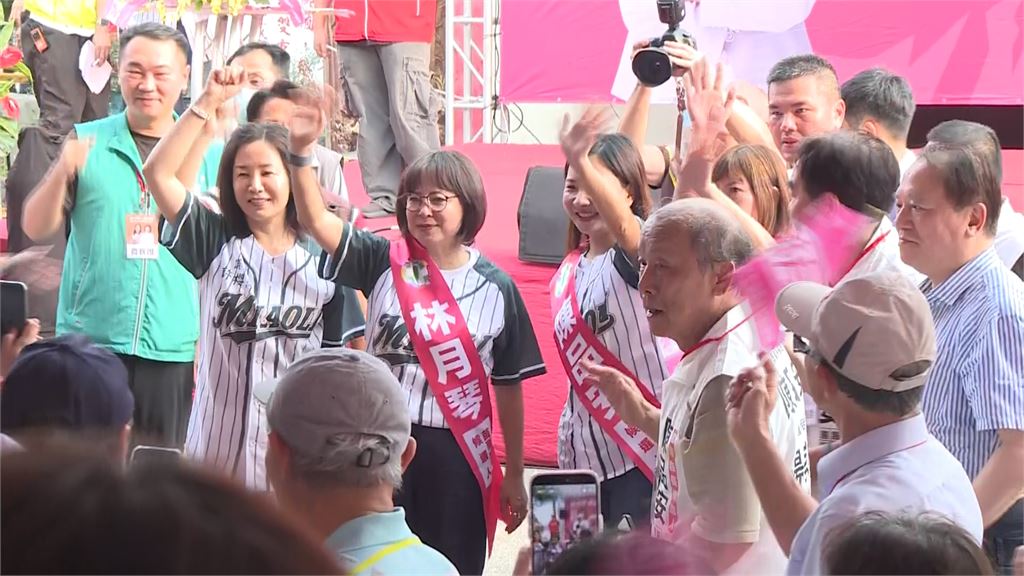 下架國民黨！苗栗艱困選區拚翻轉　蕭美琴南下拉抬陳品安、林月琴
