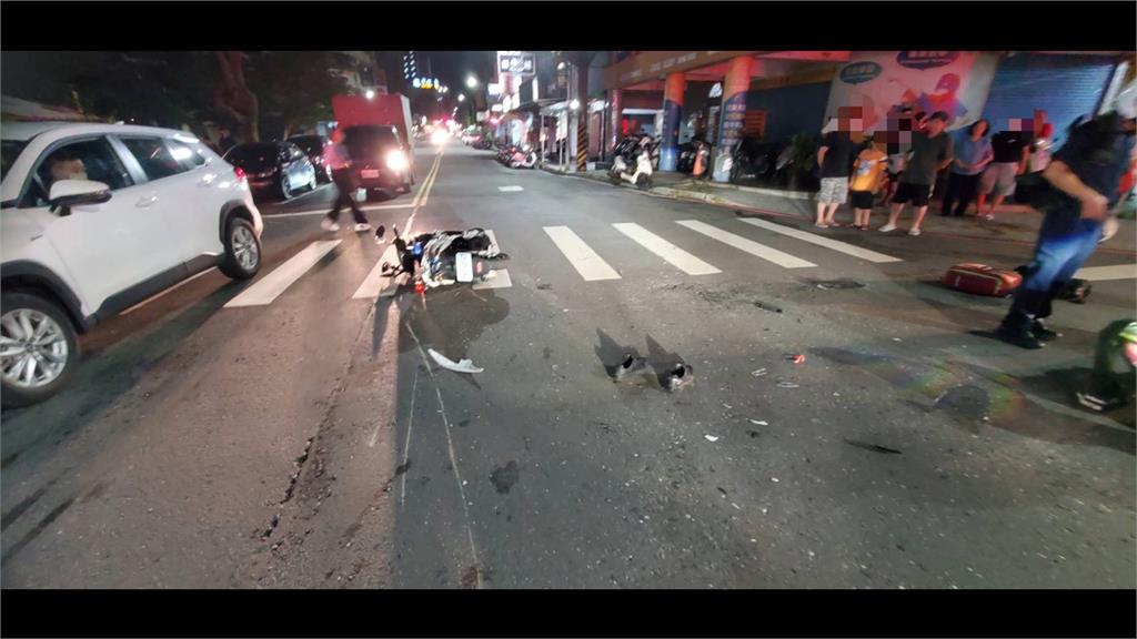台北中山警執勤遭撞重傷急救 蘆洲警路口被撞骨折送醫