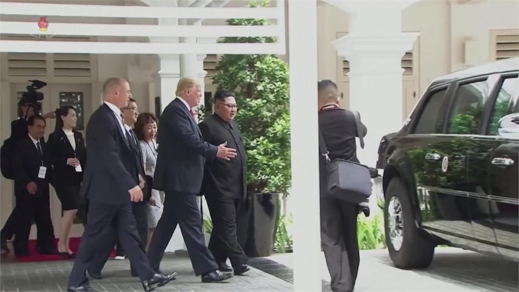 普丁邀請試坐俄國總統專車 「車迷」金正恩笑開懷