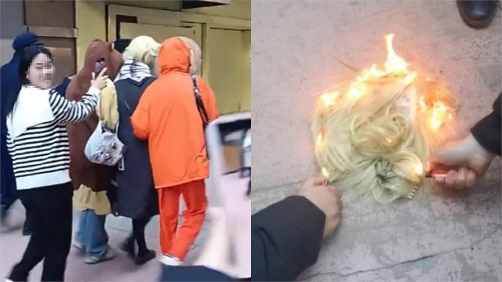 她扮「日本動漫角色」遭小粉紅圍堵辱罵！「燒假髮、舉五星旗」中網批：國家有救嗎？