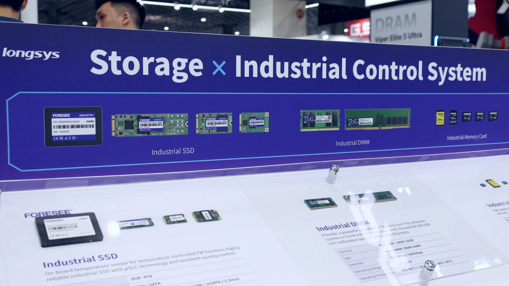 儲存遇見 AI。Longsys 攜手 Lexar 展出全方位儲存產品 打造 PTM 商業模式