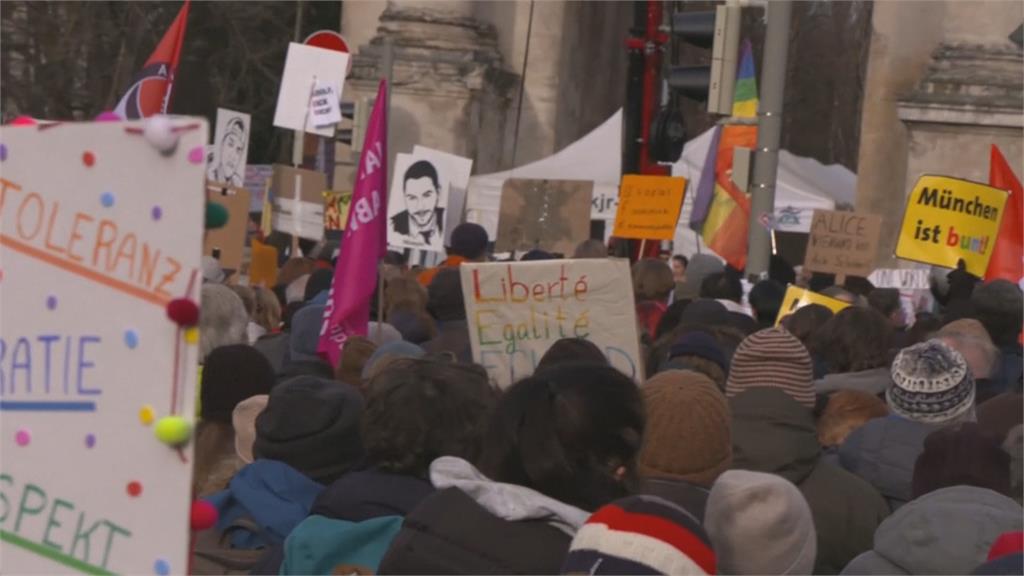抗議極右翼政黨討論驅逐移民　德國破百萬人上街示威