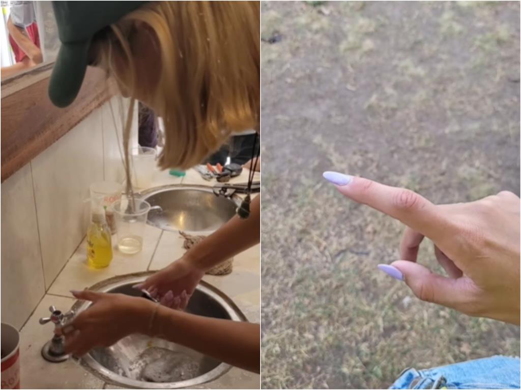 金髮辣妹食指卡公廁!「無法自拔」片曝網見一幕全歪:求美甲店地址