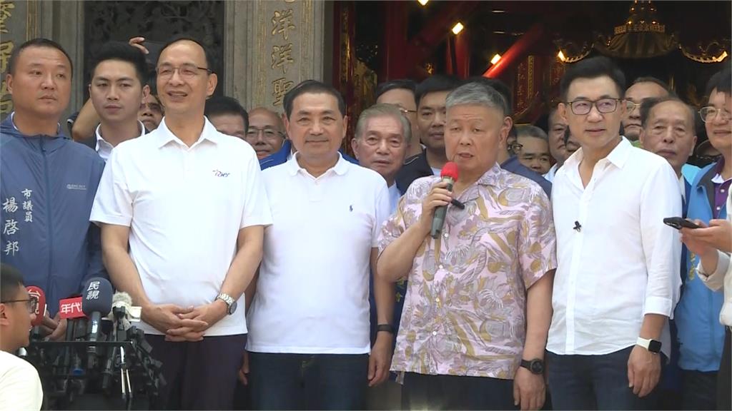 侯友宜會晤顏清標尋求支持 傳出藍營將請出王金平勸說郭台銘?