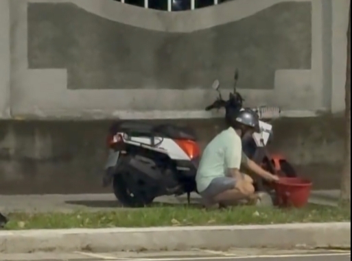 高雄鏟土賊自備「鍋子當鏟子」 民眾笑:熱身幫光復鄉挖土?